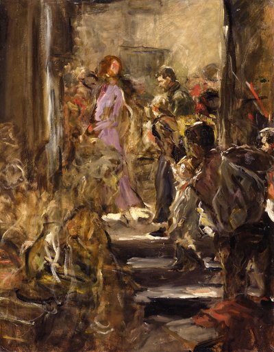 Design for the Altar in Zwickau by Fritz von Uhde